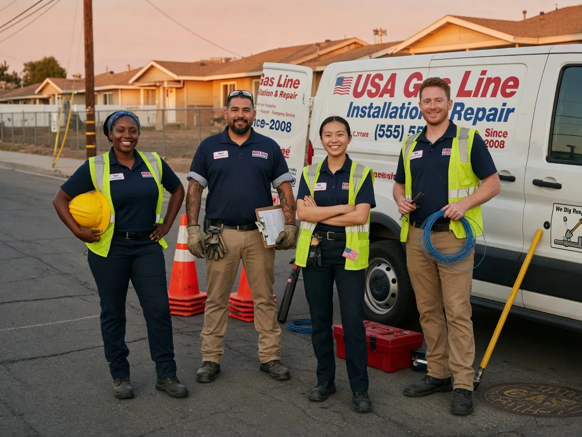Gas Line Installation company in Vail, IA